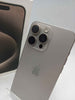 Apple iPhone 15 Pro Max 256GB Natural Titanium Unlocked Boxed 84% Battery