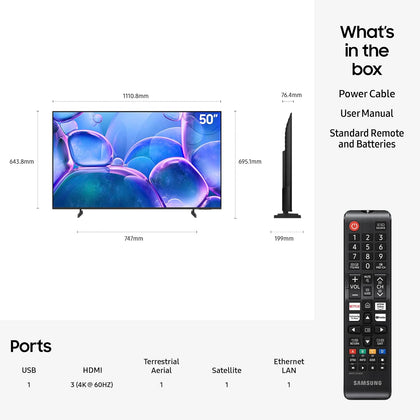 Samsung Crystal UHD 50
