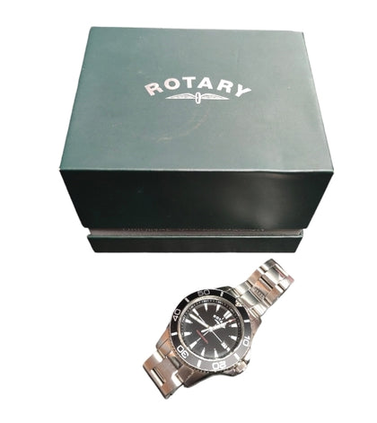 Rotary Men's Stainless Steel Bracelet Watch**Boxed**