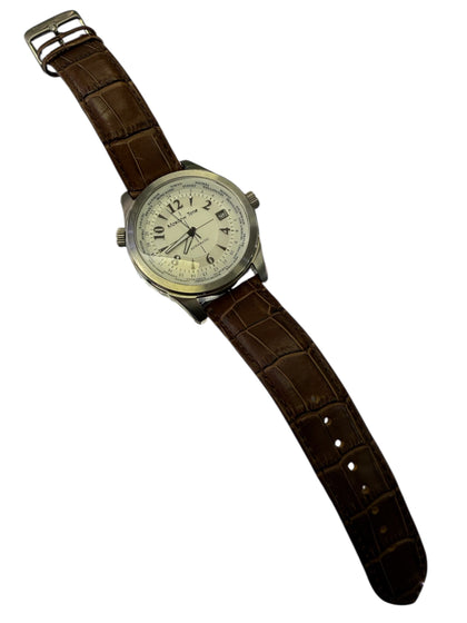 MOSCOW TIME AUTOMATIC LEATHER STRAP MENS WATCH PRESTON