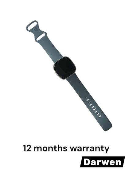 Fitbit Versa 4 Smart Watch - Waterfall Blue/Platinum