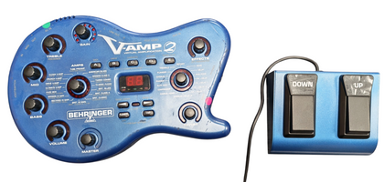 Behringer V-amp 2 & Dual Footswitches ***Unboxed***