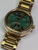 Michael Kors Green Faced Watch Boxed mk6065
