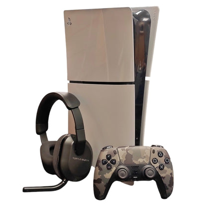 Sony Playstation 5 Slim w/Turtle Beach Stealth Headset**Unboxed**