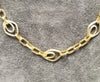 14ct Yellow & White Gold Fancy Chain