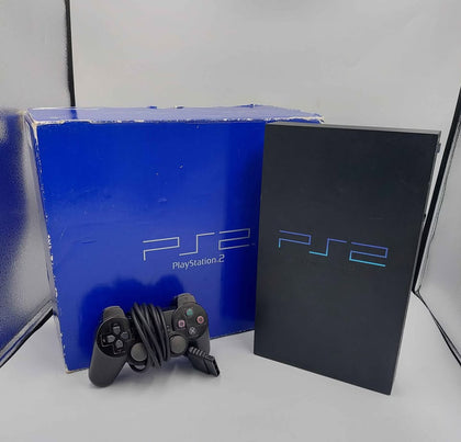 PlayStation 2 Console, Black, With One Controller, Boxed