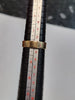 14ct Rose Gold Band Ring - Size P/Q - 3.17g - Hallmarked