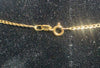 9CT Gold Necklace With Cross Pendent 3.3G