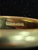 18ct Narrow Yellow Gold Band Ring - Size N - 3.82g