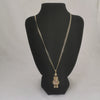 9K Gorgeous Necklace with Clown Pendant 11.72Grams Total, Hallmarked & Tested (375) 20" Length Necklace