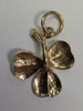 9ct Gold 3 Leaf Clover Pendant