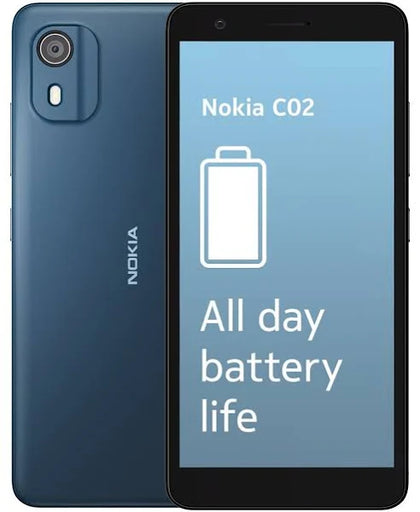 Nokia C02 32GB - Vodafone - Cyan.