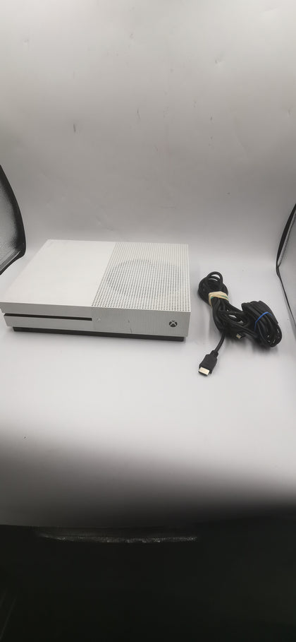 Xbox One S console 1TB white Unboxed with NO CONTROLLER JUST WIRES