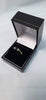 9ct Yellow Gold Ring With Black & Clear Stones - 2.37 Grams - Size O