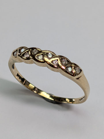 9ct Gold Diamond Eternity Ring