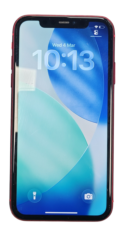 iPhone 11 64GB Red 75% Battery Capacity - Unlocked ***Unboxed***