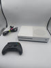 Xbox One S Console 1TB White Unboxed with black controller and power cables