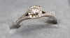 18ct White Gold Diamond Ring P