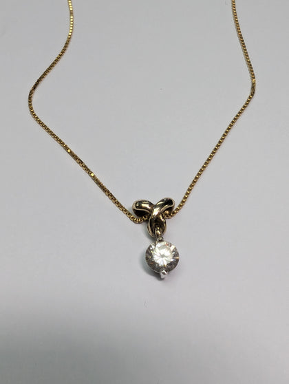 9CT GOLD CHAIN WITH PENDANT PRESTON STORE