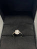 9ct 0.25kt Diamond Ring With Silver Band