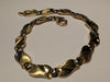 14ct Gold Curved Link 8" Bracelet