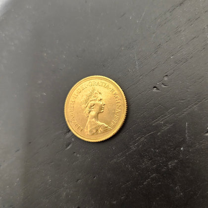 1976 Gold Full Sovereign Elizabeth II