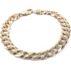 Men’s 9ct Heavy Curb Bracelet - 29.G