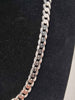 925 Sterling Silver Twist Rope Chain With Big St.Christopher Pendant - 24.3 Grams - 24" Long *NEW*