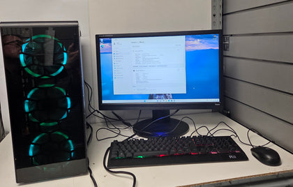 ** Collection Only ** built desktop Ryzen 5 3.8ghz processor,16gb Ram, 220gb SSd & 1tb Storage, Nvidea GTX1660 graphics windows 11