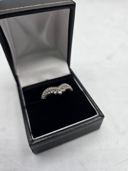 pandora ring silver
