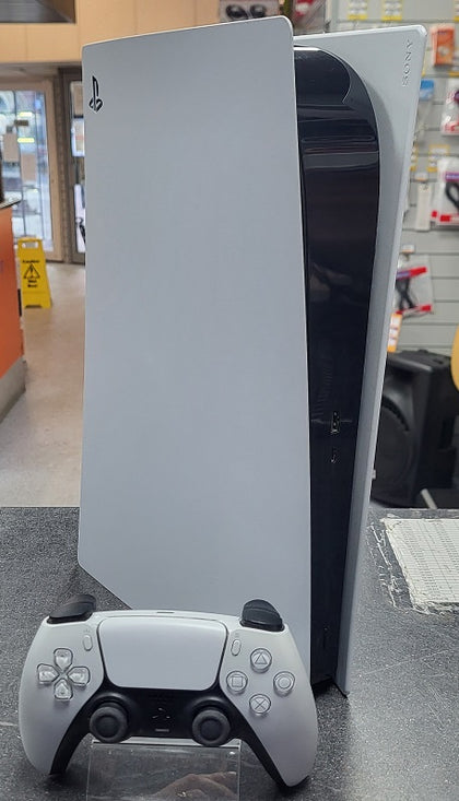 Playstation 5 Digital Edition Console - 825GB - White - Unboxed - With Controller