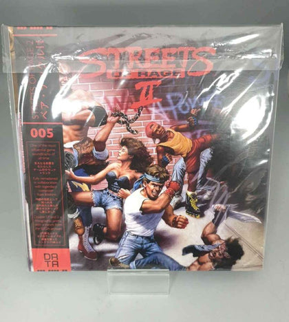 Streets Of Rage 2 Clear W/ Black Smoke - Limited Edition - Data Discs.