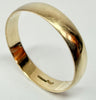 9ct Yellow Gold Wedding Band Ring Size V