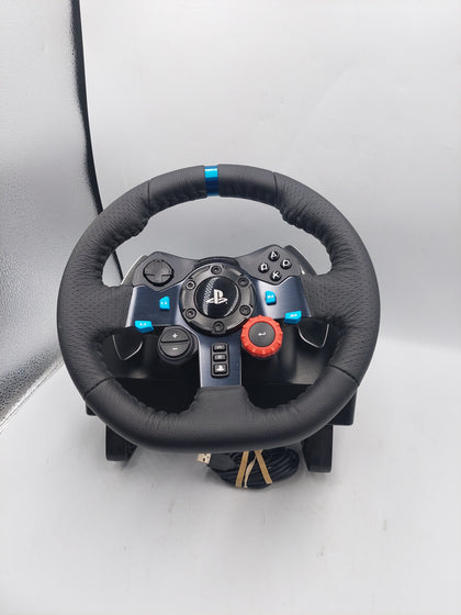 Logitech G29 Driving Force Racing wheel and Pedals with PSU(PS5/PS4/PS3/PC