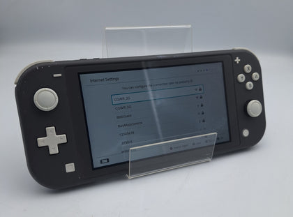 Nintendo Switch Lite 32GB grey handheld console with chatger UNBOXED