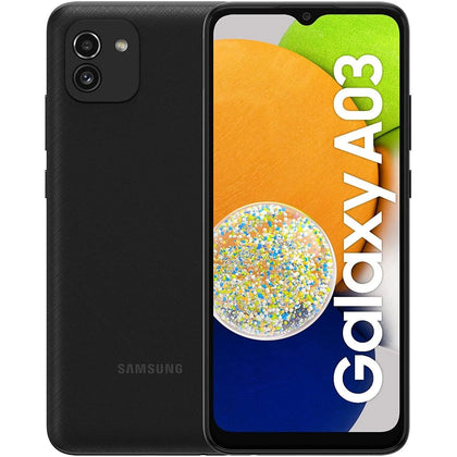 (Unlocked) Samsung Galaxy A03 64GB 4GB RAM Dual SIM - Black