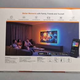 Lepro STV1 AI Smart TV Backlight with Ultrawide Camera for 55-65 Inch