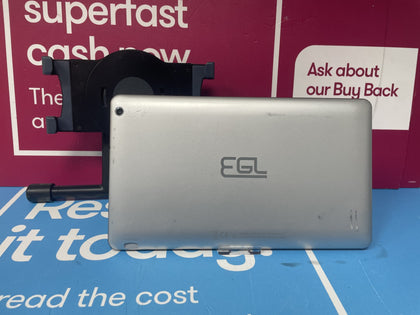 EGL 10.9INCH TABLET 16GB SILVER WITH STAND UNBOXED.