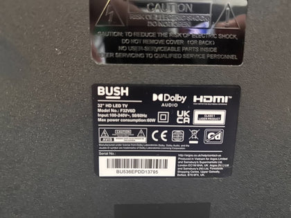 BUSH F32V6D HD DVD TV - Collection Only