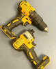 DEWALT DEWALT DCK2060D2T 18V 2 x 2.0Ah Li-Ion XR Brushless Cordless Combi Drill and Impact Driver Twin Pack