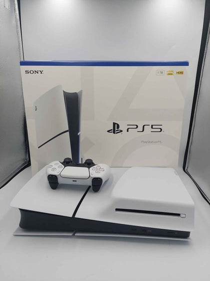 PlayStation 5 Slim Console, 1TB, White, Boxed- Like New, Opened In Store