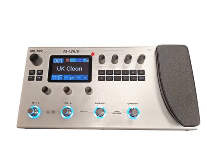 M-Vave MK-300 Multi-Effects Processor for Guitar and Bass**Boxed**