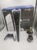 Sony PlayStation 5 slim digital 1TB game console with 1 x dualsense controller and all leads Boxed