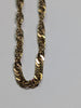 9ct gold twisted necklace