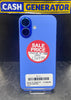 Apple iPhone 16 128 GB - Ultramarine 100% Battery Health