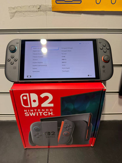 Switch 2 Console, 256GB + Black Joy-Con 2, (No DLC) Boxed