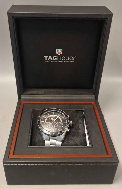 TAG Heuer Carrera Calibre S Lap timer CV7A10, Boxed