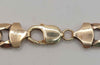 9ct (375) yellow gold curb style chain 90.2g full Hallmarked Boxed 24''