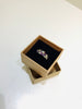 9ct gold precious petals ring of jewels