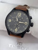 Tissot Chronograph XL leather watch